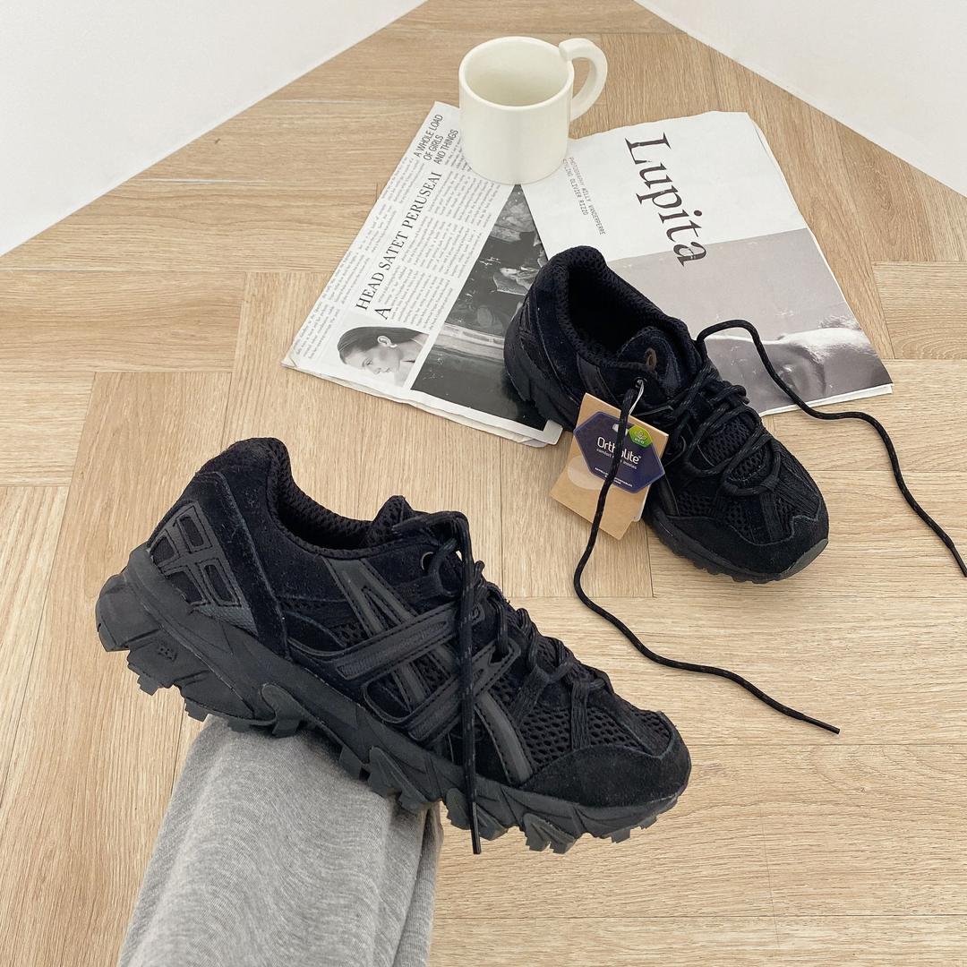 아식스 젤 소노마 15-50 트리플블랙 올블랙 올검 공용사이즈