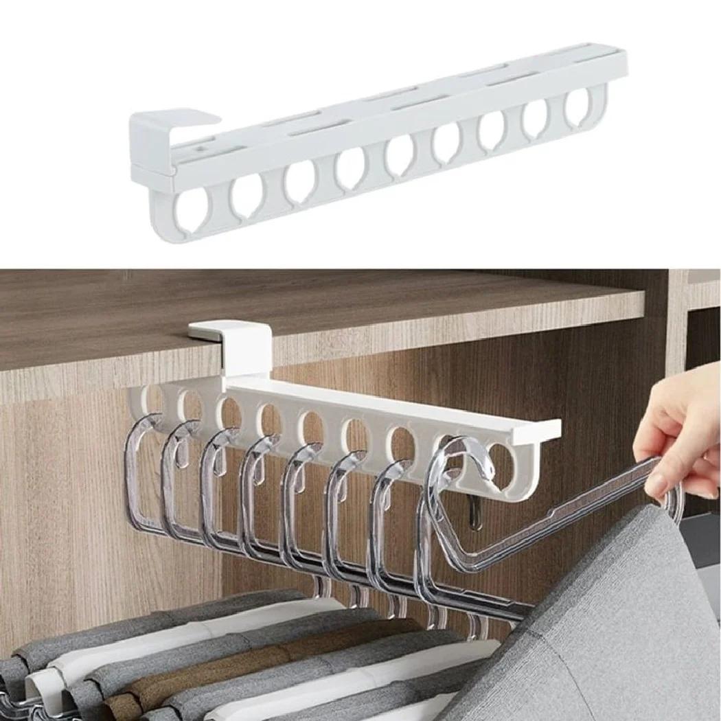 무타공 슬라이딩 바지걸이 1개(색상 택1) - 한샘몰