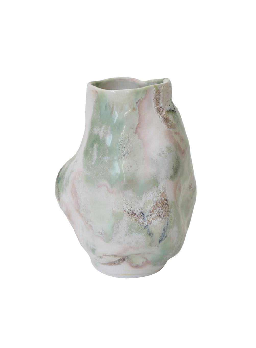 Curve vase (green)