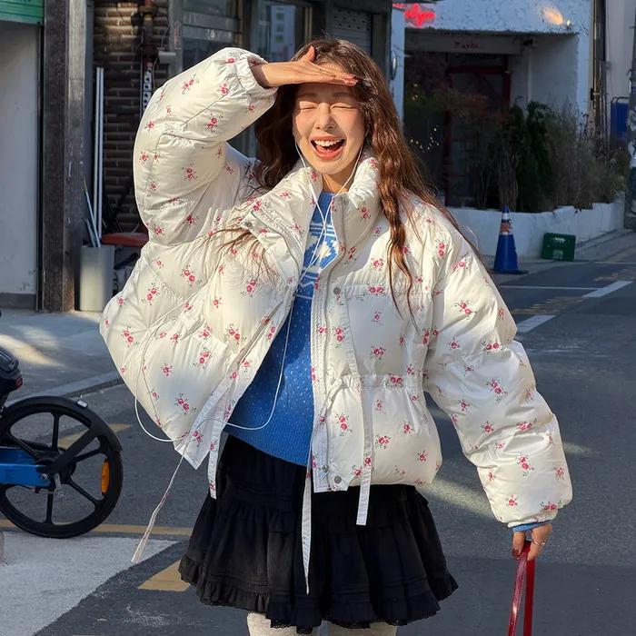 JIRNY Duck Short Padding(유이르니)_IVORY