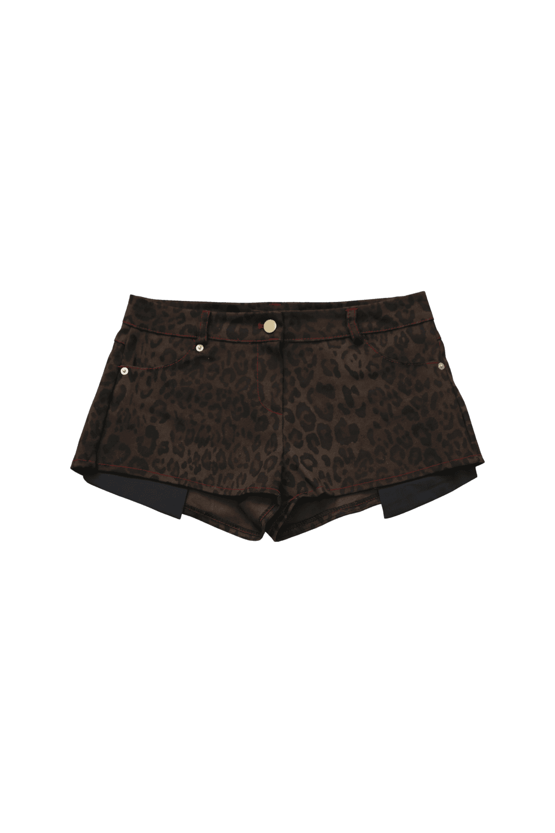 [Holiday] Leopard shorts (Brown)