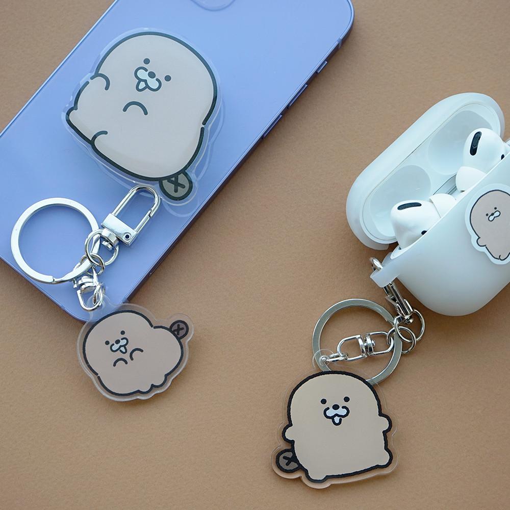 꾸버 아크릴 키링