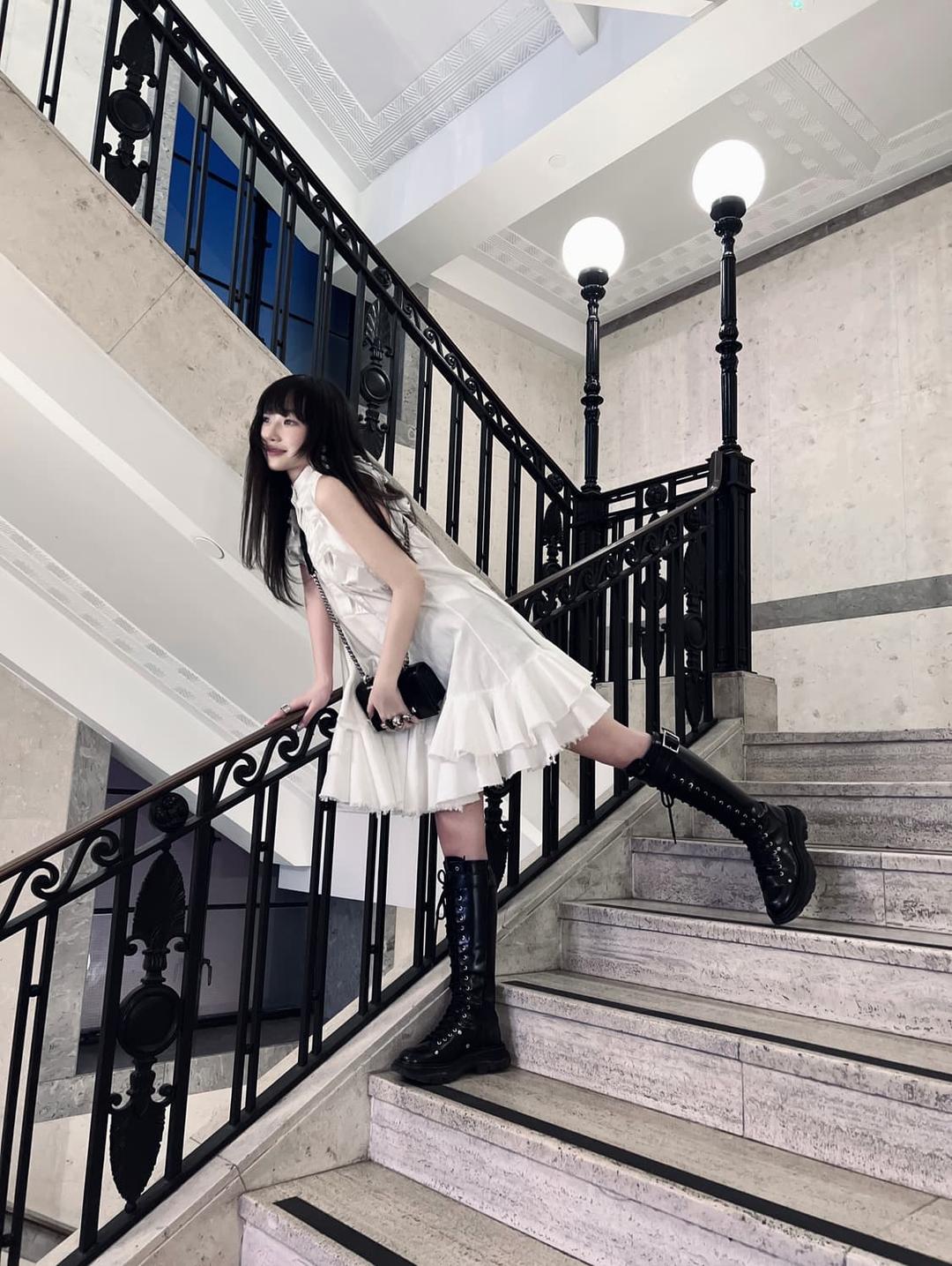 알렉산더 맥퀸 실크 드레스 | 후루츠패밀리