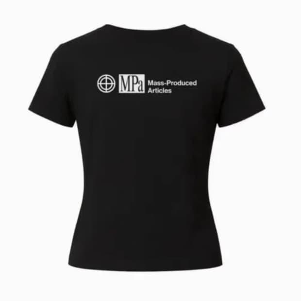 플라스틱프로덕트 MPa T-SHIRT WOMEN (BLACK) | 후루츠패밀리