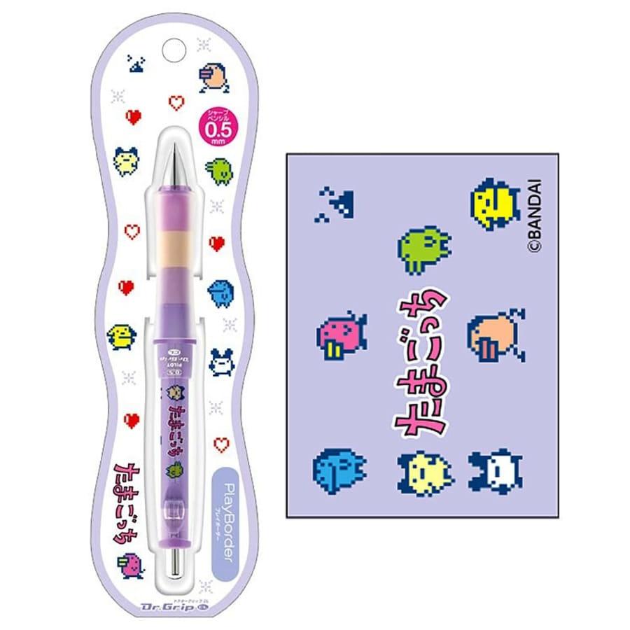 [샤프] PILOT 닥터그립 플레이보더 다마고치 샤프 0.5mm / 연보라
