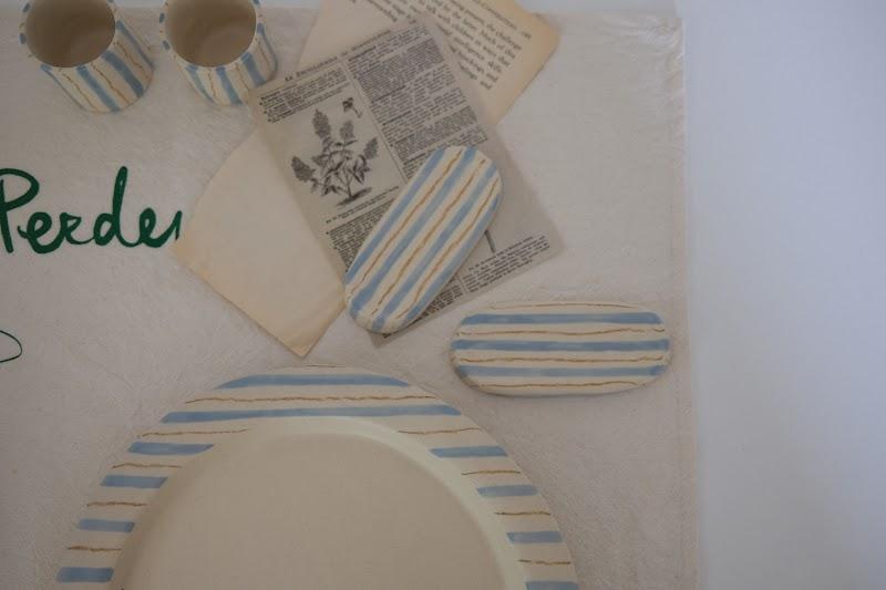 cozy blue_spoon holder(2pc set)