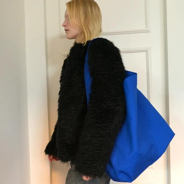 MUARMUS Shoulder Eco-Bag [Blue]