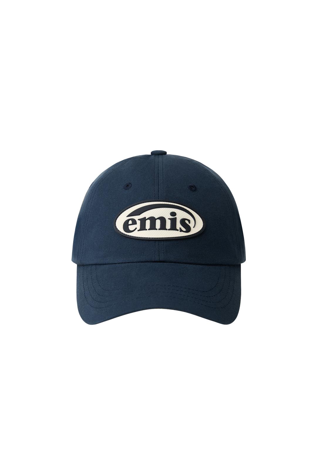 RUBBER PATCH BALL CAP-NAVY