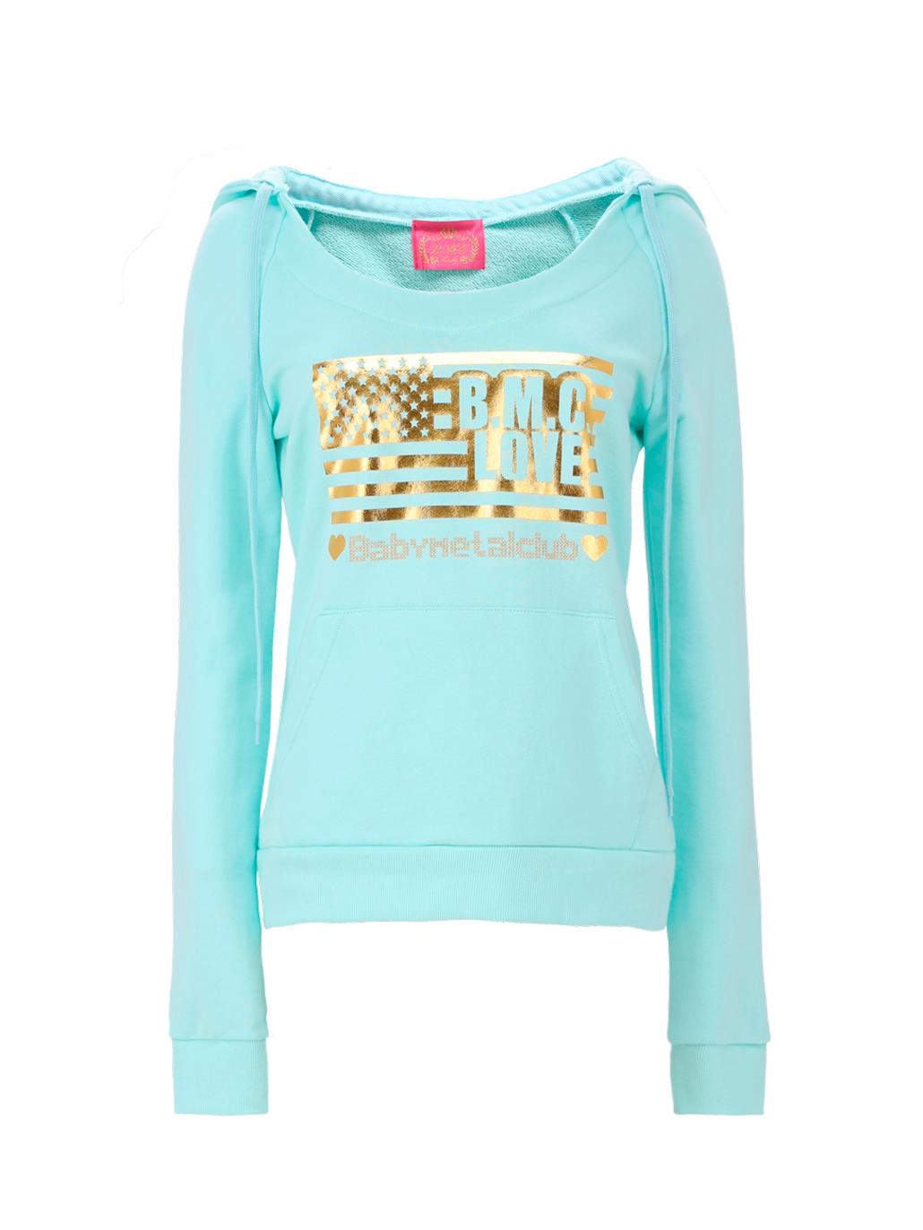 BMC♥LOVE hoodie (mint)