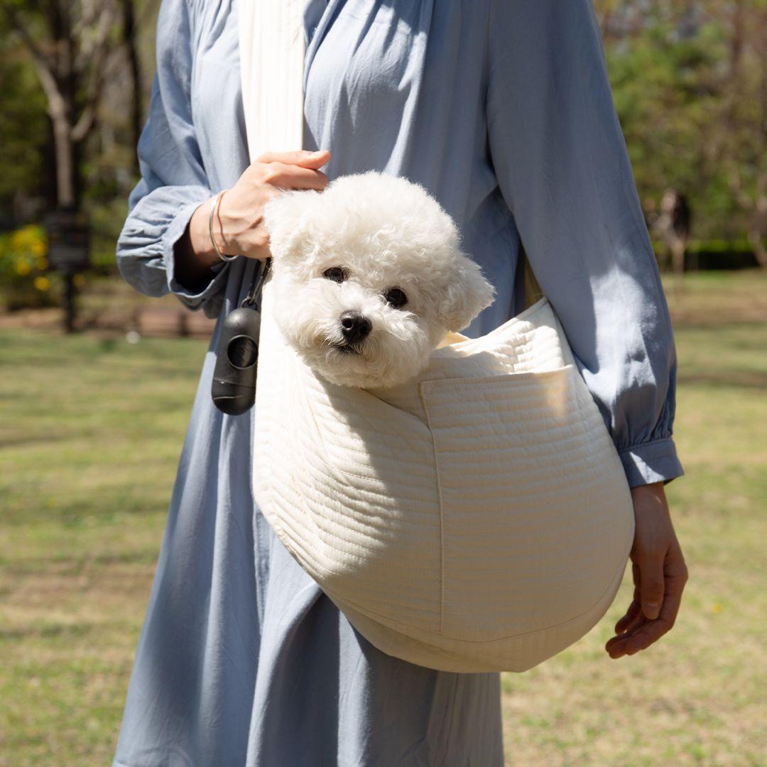 [웰컴딜] 펫홀릭 코지 슬링백 S/M