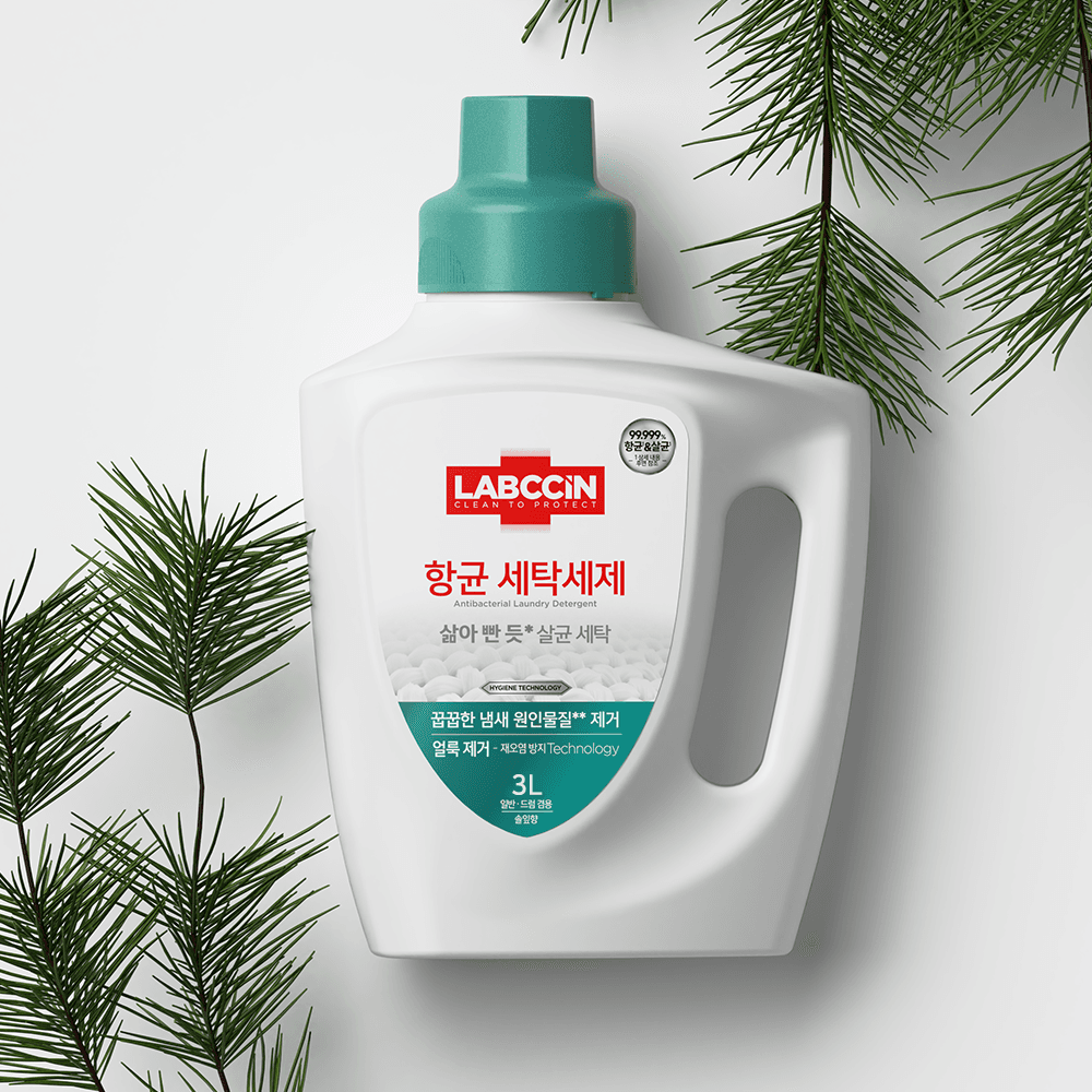 랩신 항균 세탁세제 3L 용기 1개