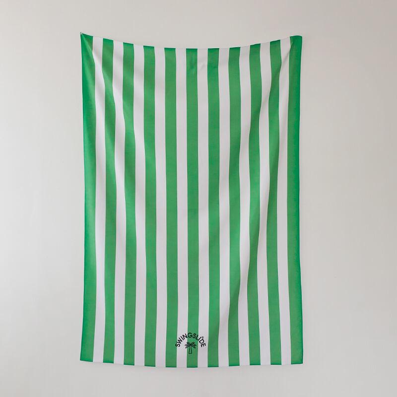 [스윙앤슬라이드] 비치타올 스트라이프 그린