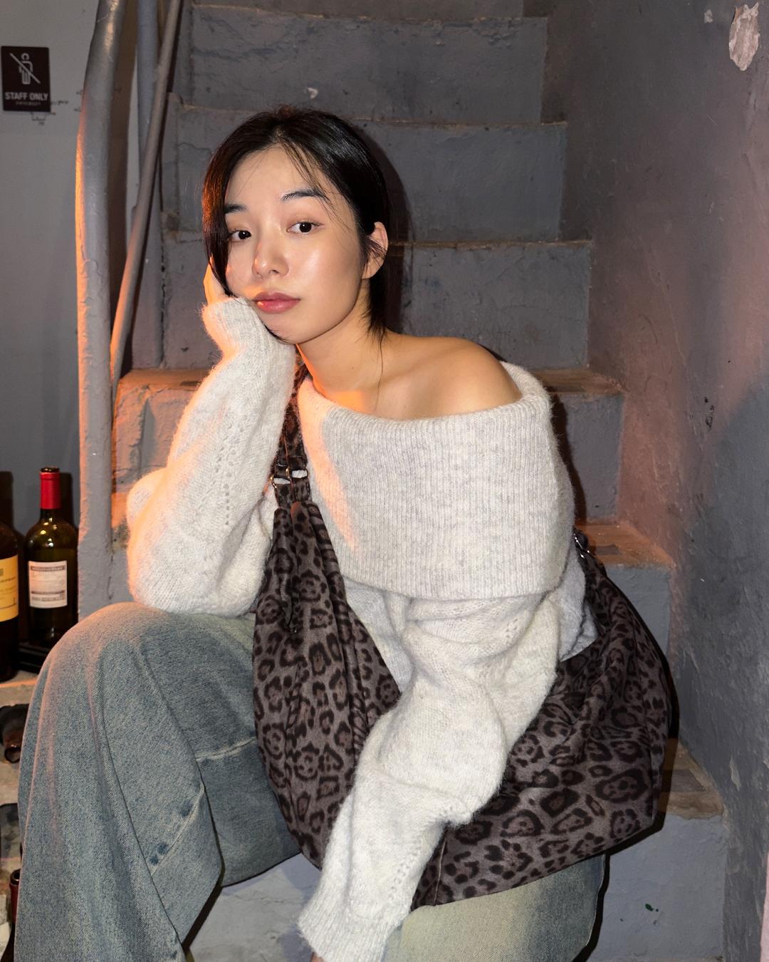 래디쉬 [스웨이드🖤보부상] 레오 백 (Gray)