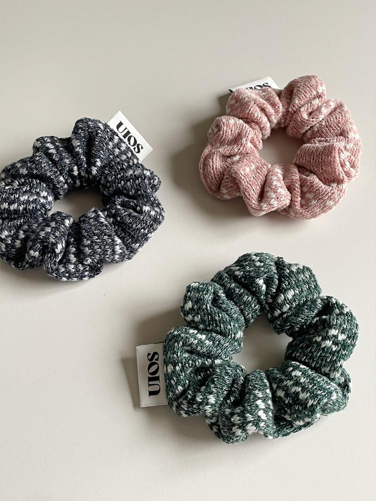 [3color] 위티 니트 스크런치