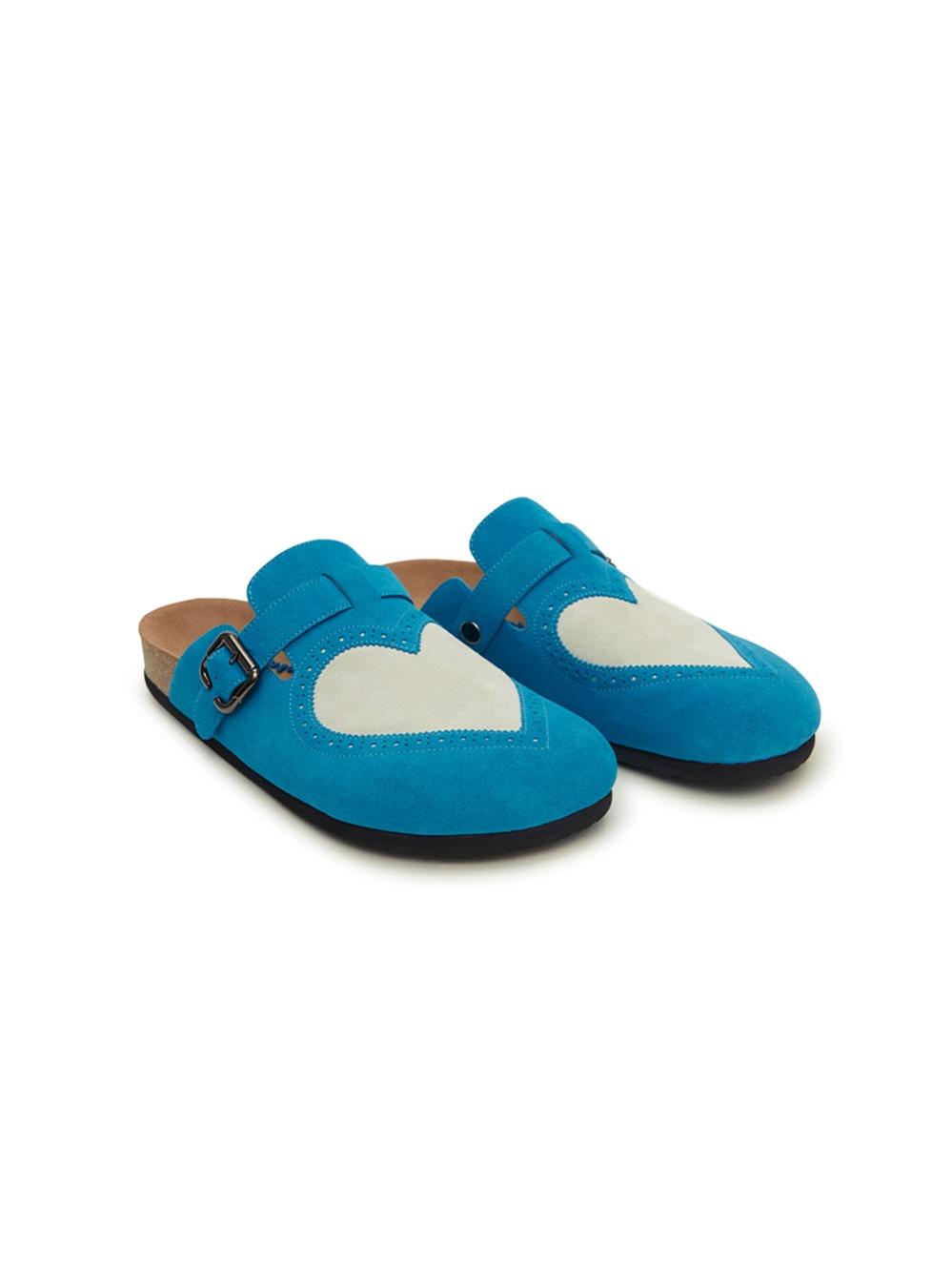 CONP Heart Closed -Toe Slide (Blue)