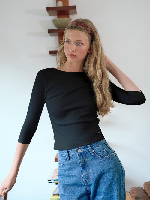 BREAD Two-Way T-Shirts(브레드)_BLACK