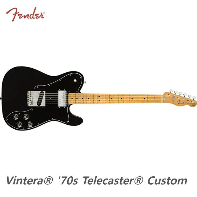 펜더 빈테라 70년대 텔레캐스터 커스텀 일렉기타 Vintera 70s Telecaster 멕펜 소프트케이스 포함