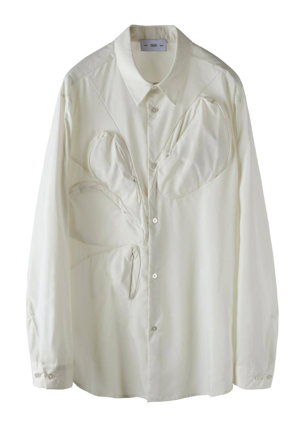 7.0 SHIRT CENTER (IVORY)