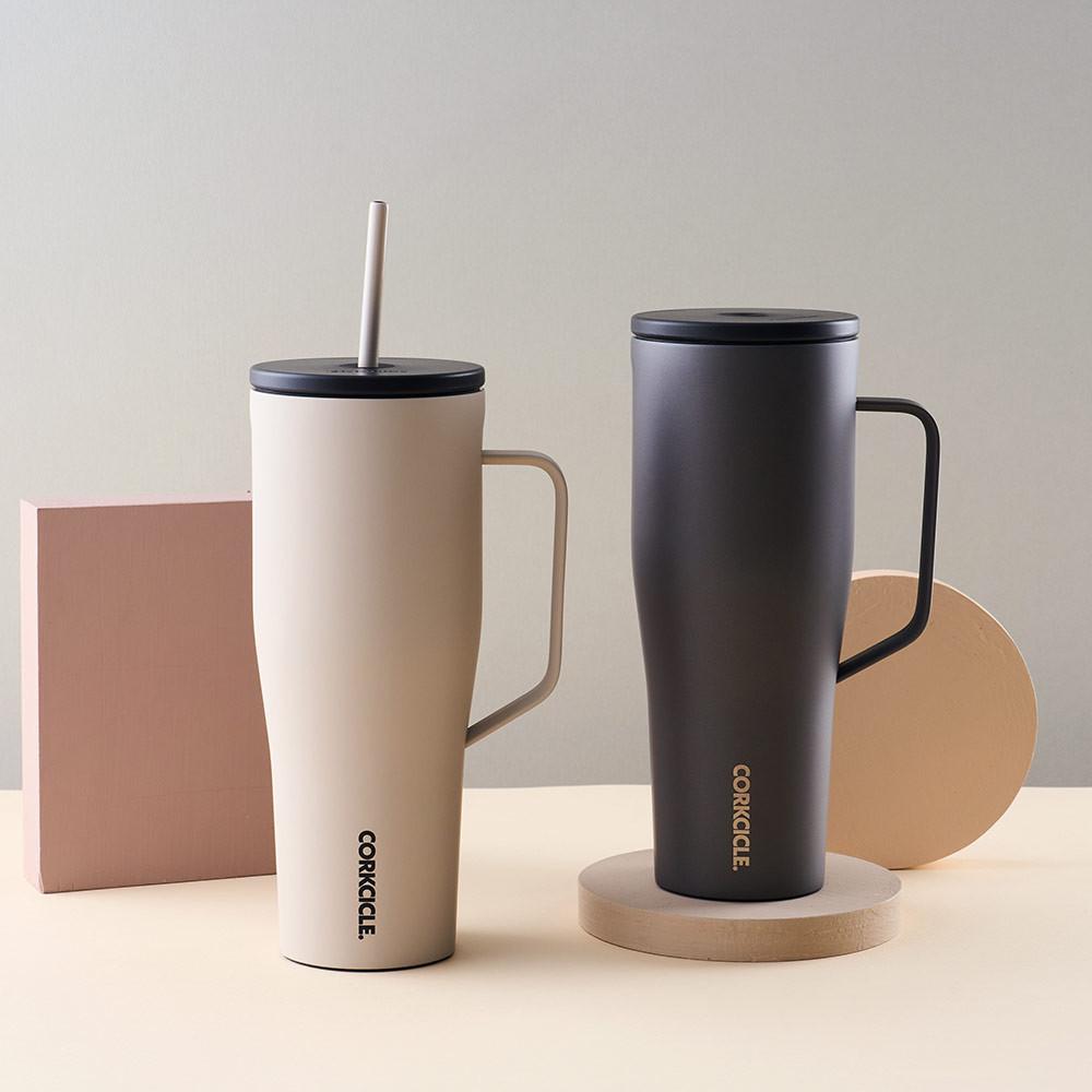 콕시클 대용량 트렌타 보온 보냉 손잡이 설현 텀블러 890ml 30oz  (+전용 스트로우/세척솔) : 콕시클