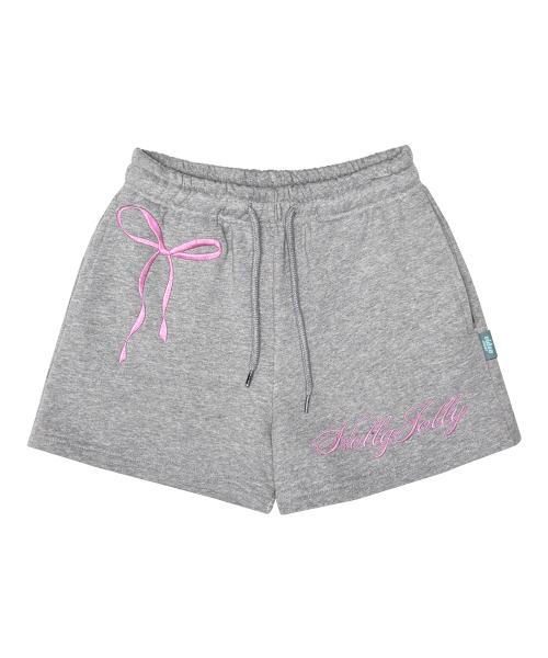 리본리본 숏츠 [멜란지그레이]