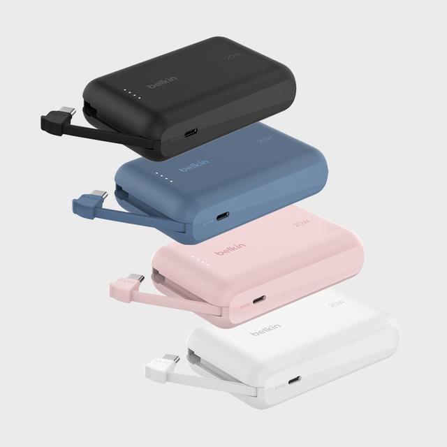 벨킨 C타입 케이블 일체형 20W 10000mAh 보조배터리 BPB021fq