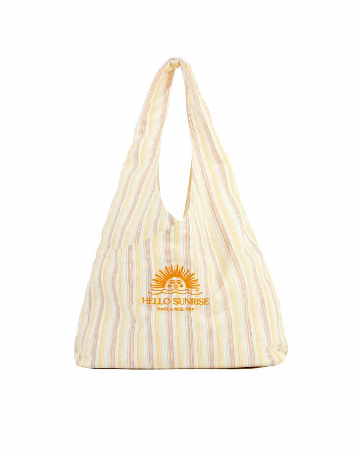 3Way Bikini Bag_Orange Multi Stripe