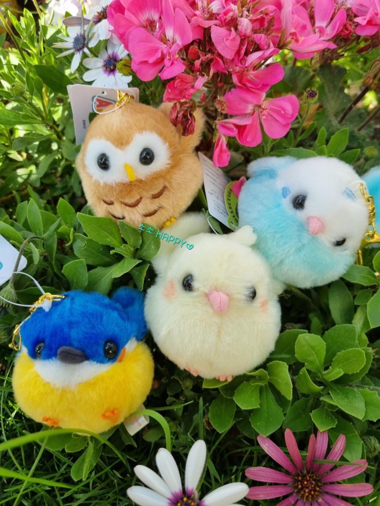 어뮤즈 AMUSE 사랑스러운 아기 새 인형 키링 부엉이 루티노 참새 앵무새 오목눈이 뱁새 새 키링