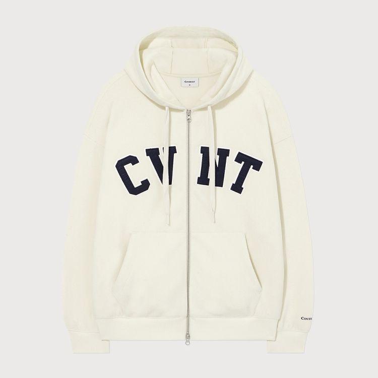 커버낫 웜온 Cvnt 플리스 후드집업 아이보리 CO2504JK13IV