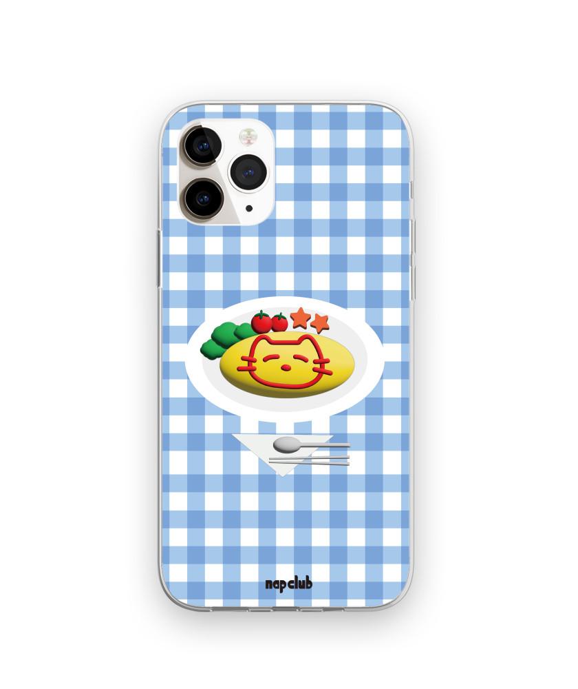omelet cat case (Jelly hard) 오무라이스냥 젤하드 케이스 맥세이프 케이스 : nap club