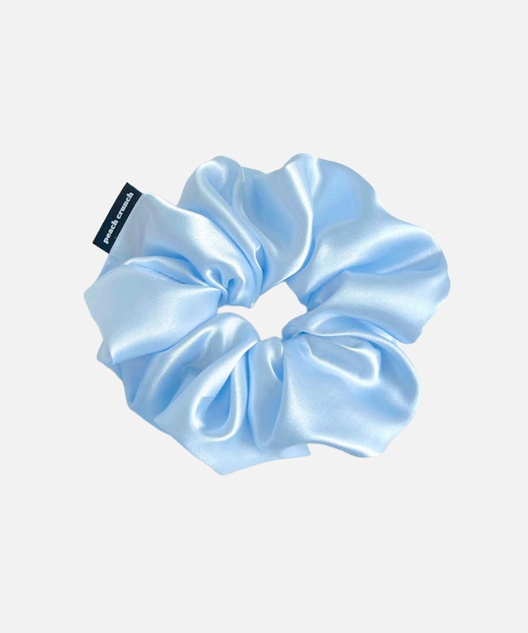 피치크런치 [made] 스카이 새틴 스크런치 곱창끈 (S/L)