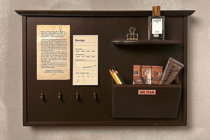 ORGANIZER, 앤틱 행잉 오거나이저 선반 2size (배전함 가리개, 두꺼비집 커버)
