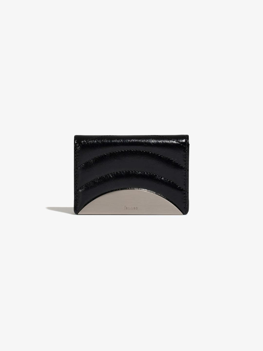CRINKLE MOONRISE QUILTING POCKET D - BLACK