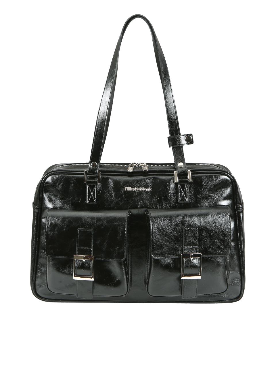[New] PK Shoulder Bag (glossy)(black)
