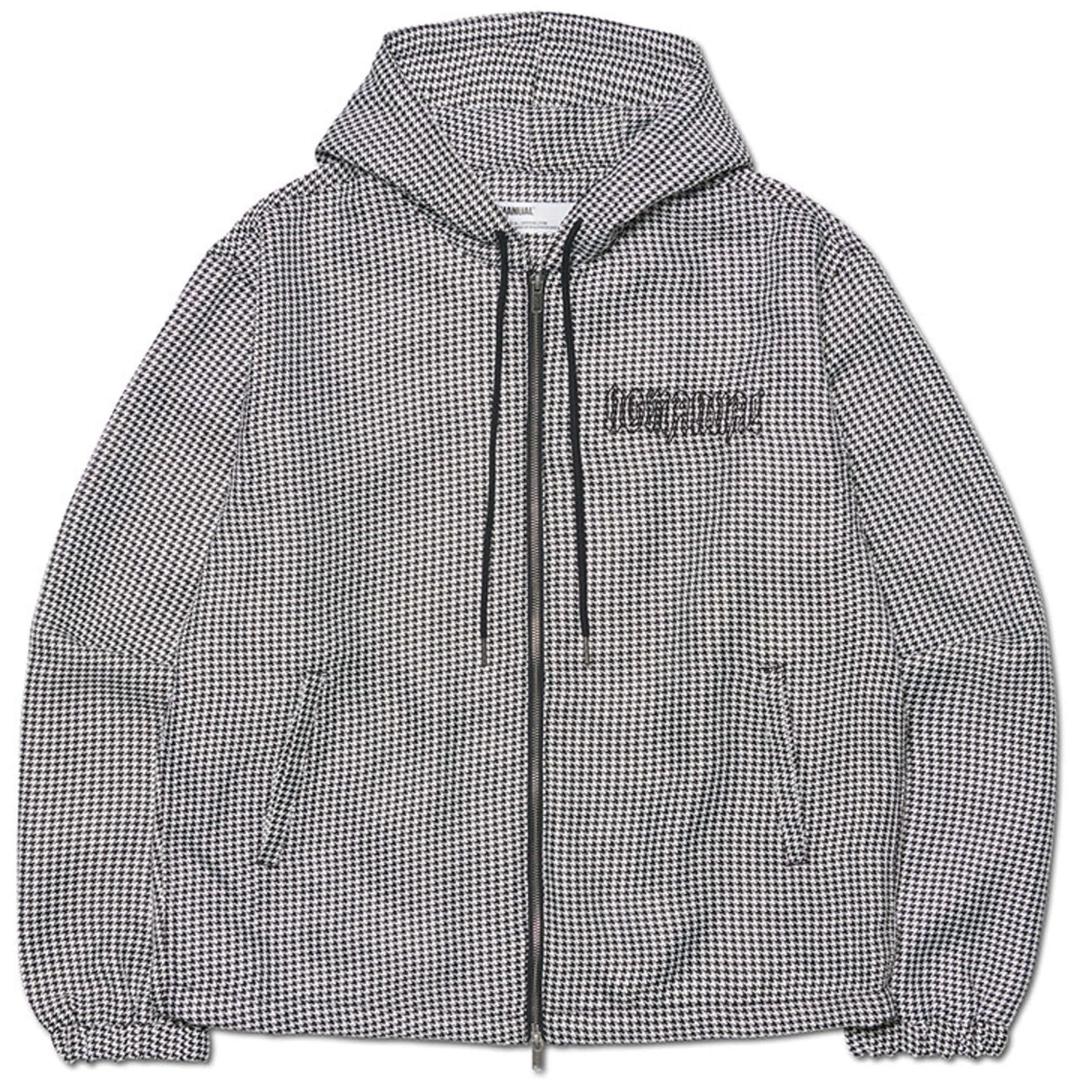 HOUNDSTOOTH CHECK JUMPER - BLACK