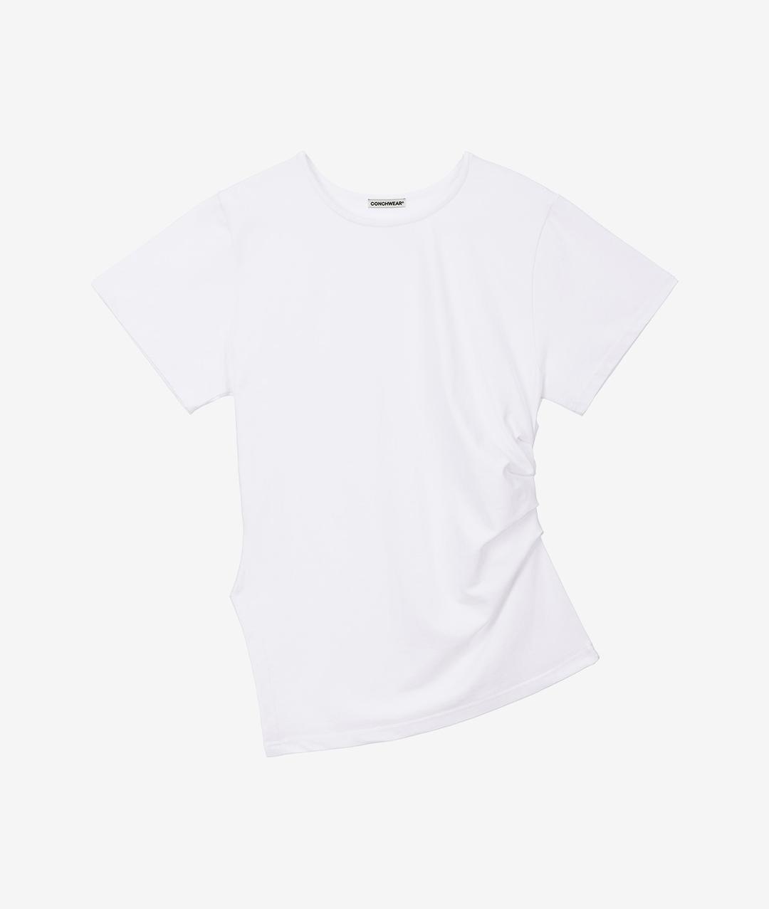 언발 셔링 반팔티 (2colors)