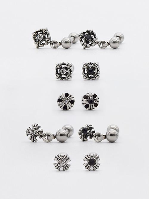 [써지컬스틸] 미니 엔틱 바벨 피어싱 16종