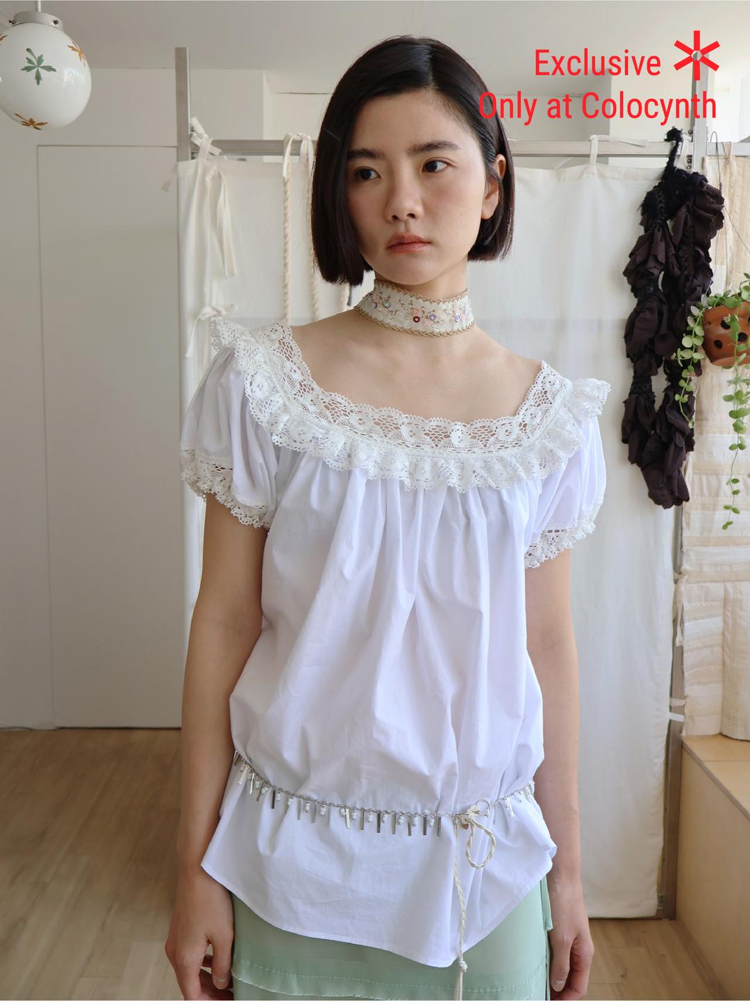 COTTON SPIRAL NECKLACE