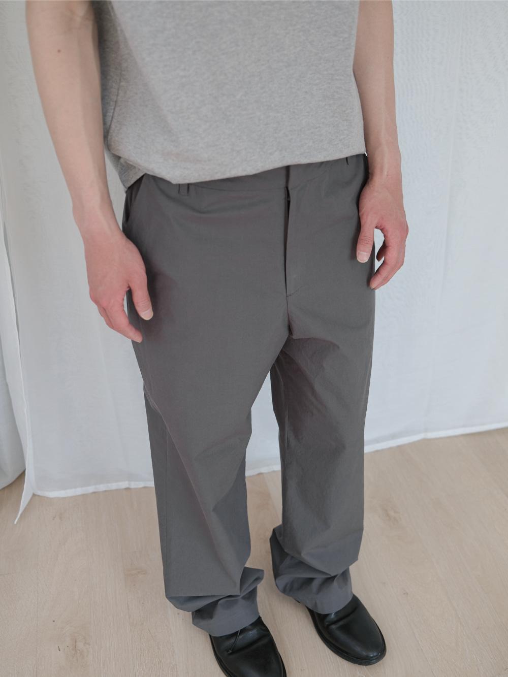 cotton trousers grey