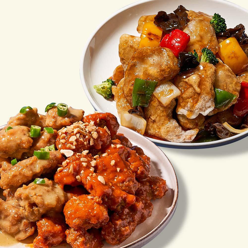 위미트 비건 프라이드 꿔바로우 골라담기 200 500g 맛있는 식물성 치킨 콩 고기 대체육