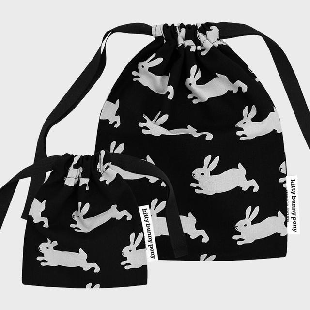 Happy Bunny String Pouch