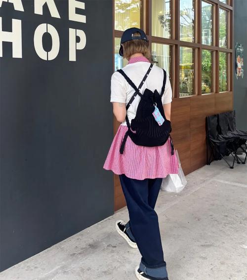 뉴보우백팩 블랙