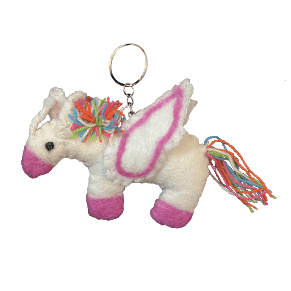 (KKOTBATT) Rainbow Unicorn Keyring