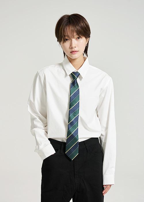 고밀도 바이오 베이직 셔츠 / ivory