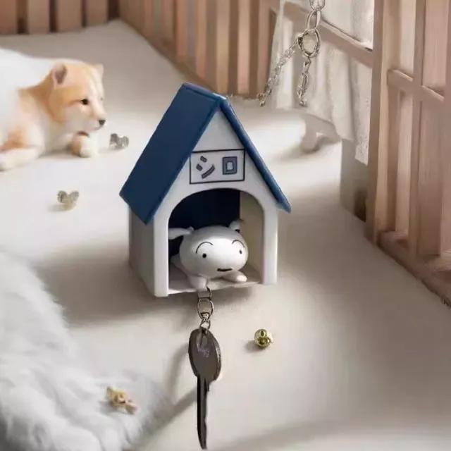 짱구 흰둥이 집 키링 열쇠고리 세트