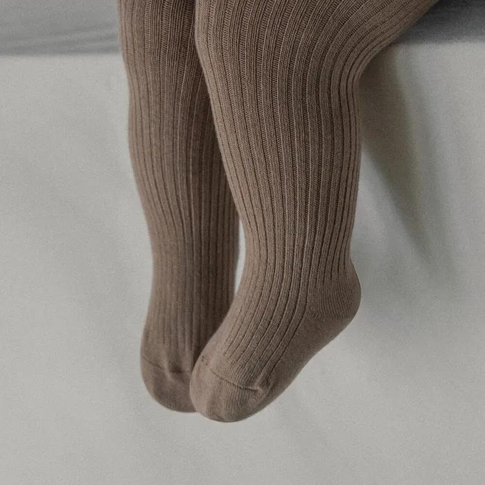 마일드 골지 아기 타이즈