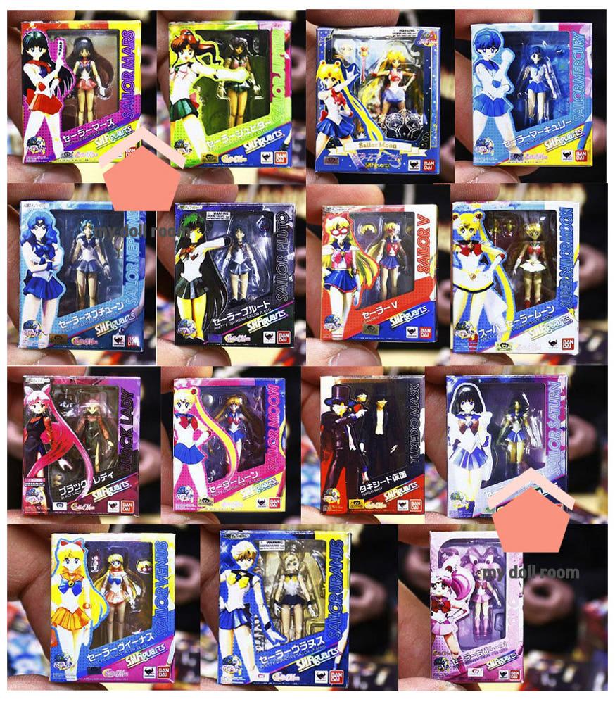 미니어처 인형 세일러문 리멘트 종이 상자 1:6 1:12 마이돌룸