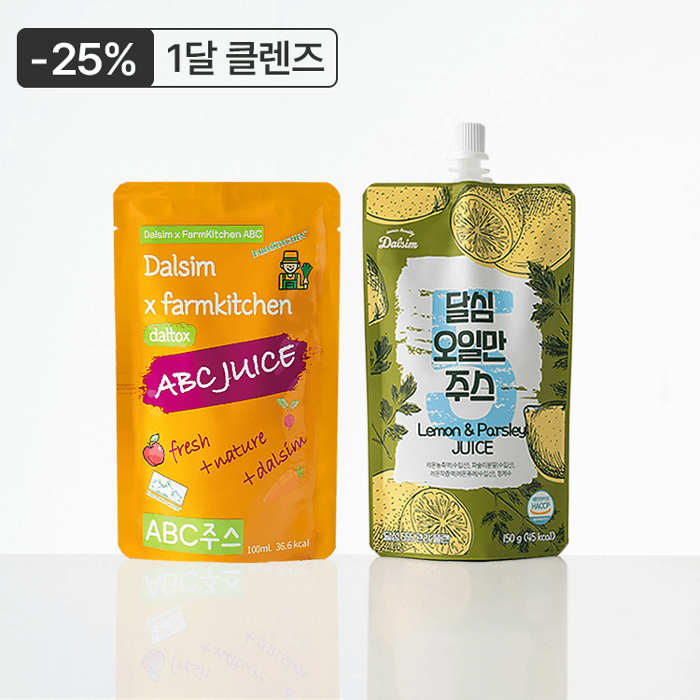 [모닝 클렌즈] 달심 1달 공복 관리 세트