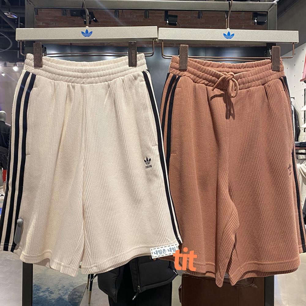 아디다스 오리지널 버뮤다 쇼츠 클래식 와플 반바지 IC5450 IC5451