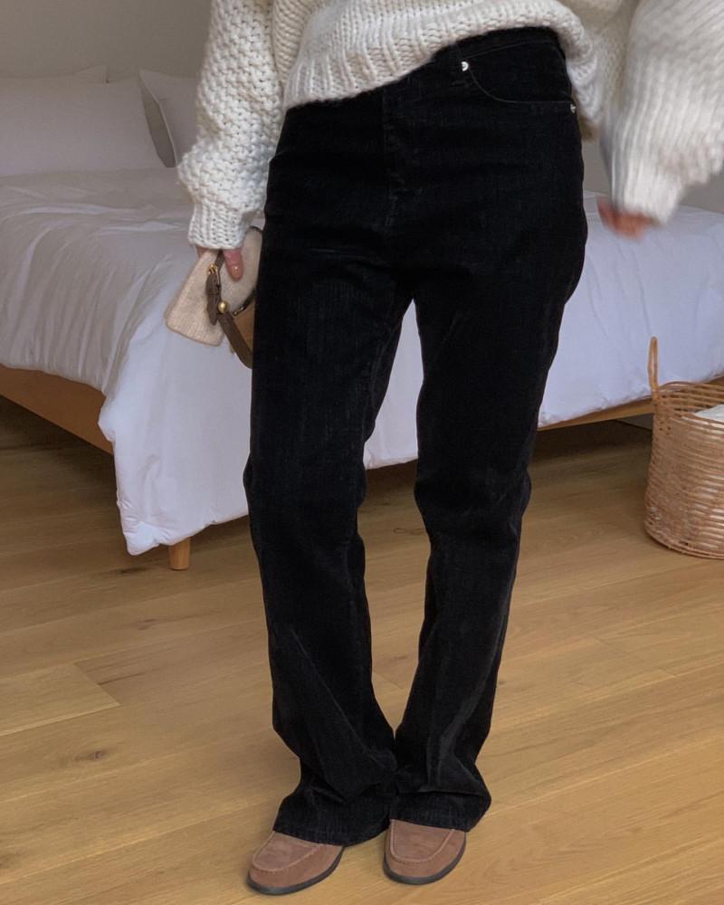 23fw 마레 벨벳데님팬츠