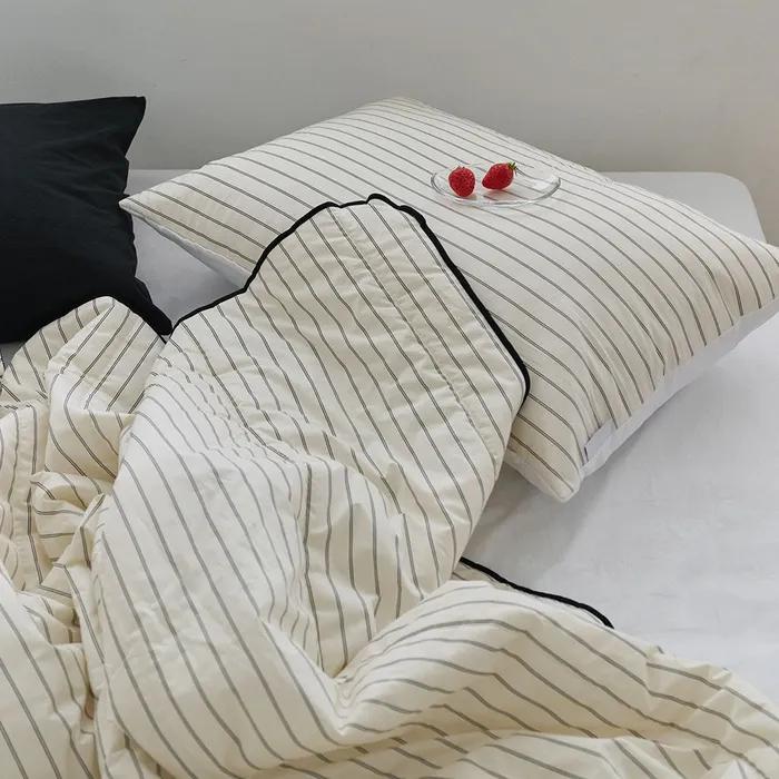 냉감x고밀도60수 순면 메르 여름 차렵이불 SS/Q/K